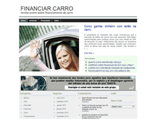 Tablet Screenshot of financiarcarro.com